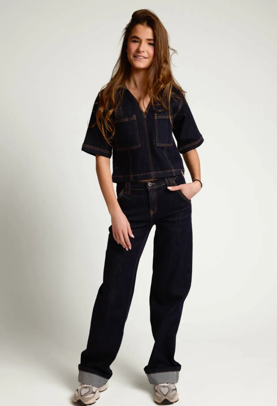 LOOXS 10sixteen jeans - donkerblauw, foto 5