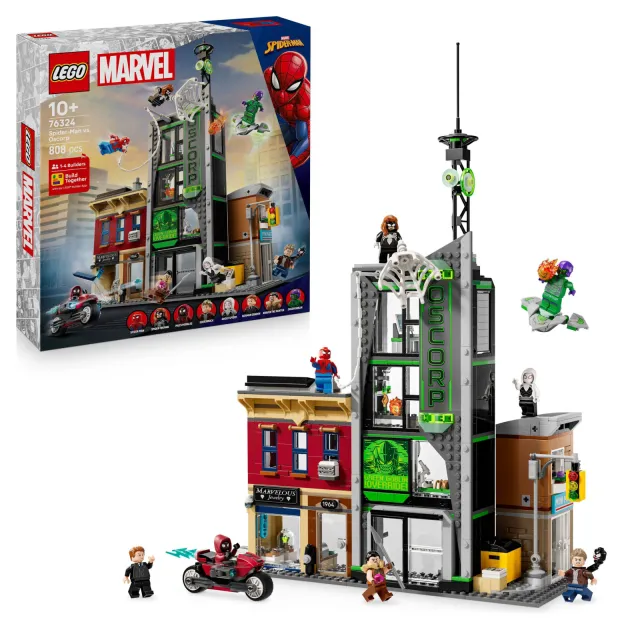 Lego Marvel Spider-Man Spider-Man vs. Oscorp 76324, foto 2