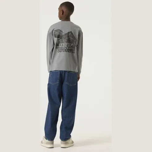 Garcia rechtvallende longsleeve grijs, foto 8