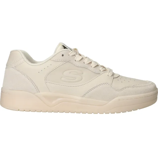 Skechers Koopa Court Volley Low Varsity Sneakers Heren Beige