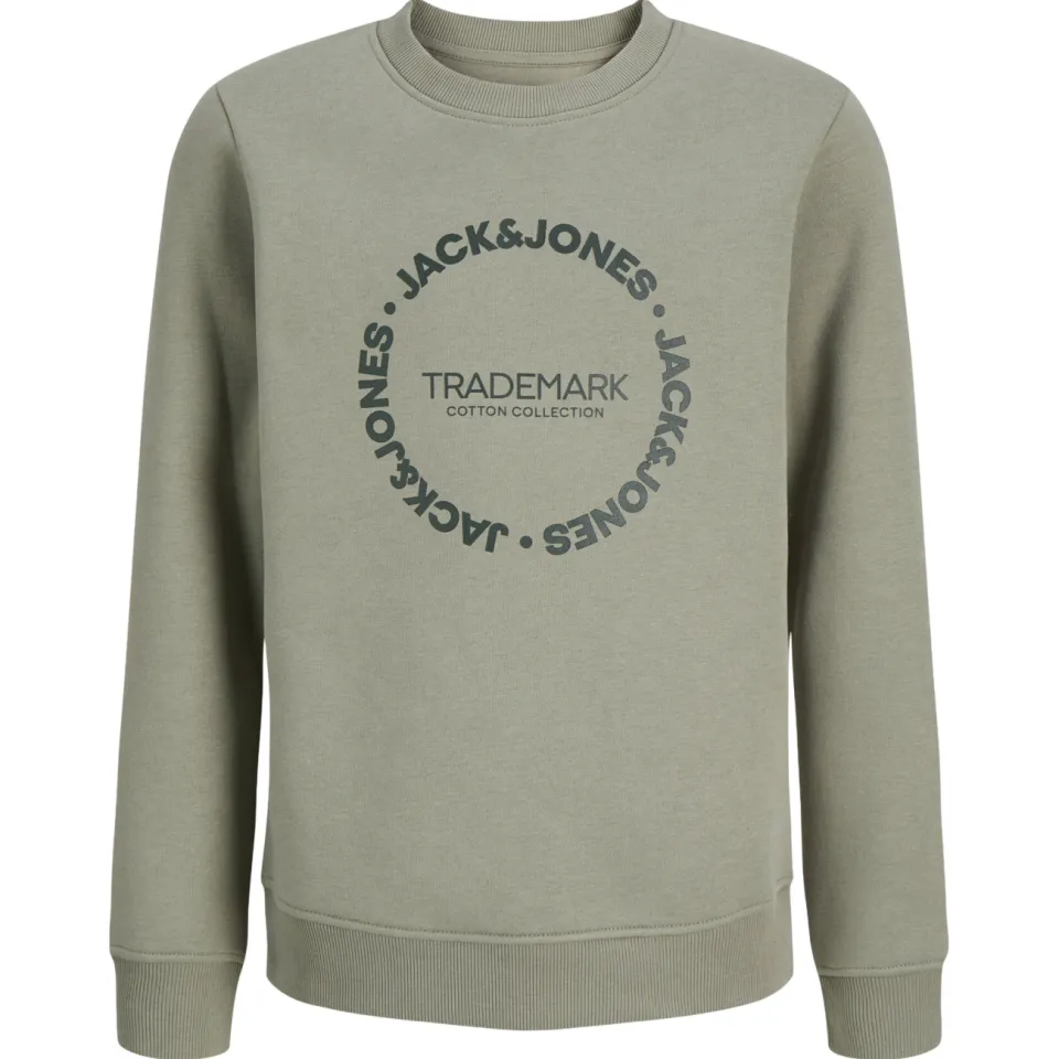 Jack & Jones JUNIOR sweater met tekst - groen, foto 2