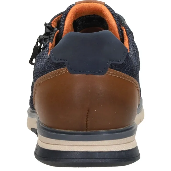 Bugatti Simone Comfort sneakers blauw, foto 4