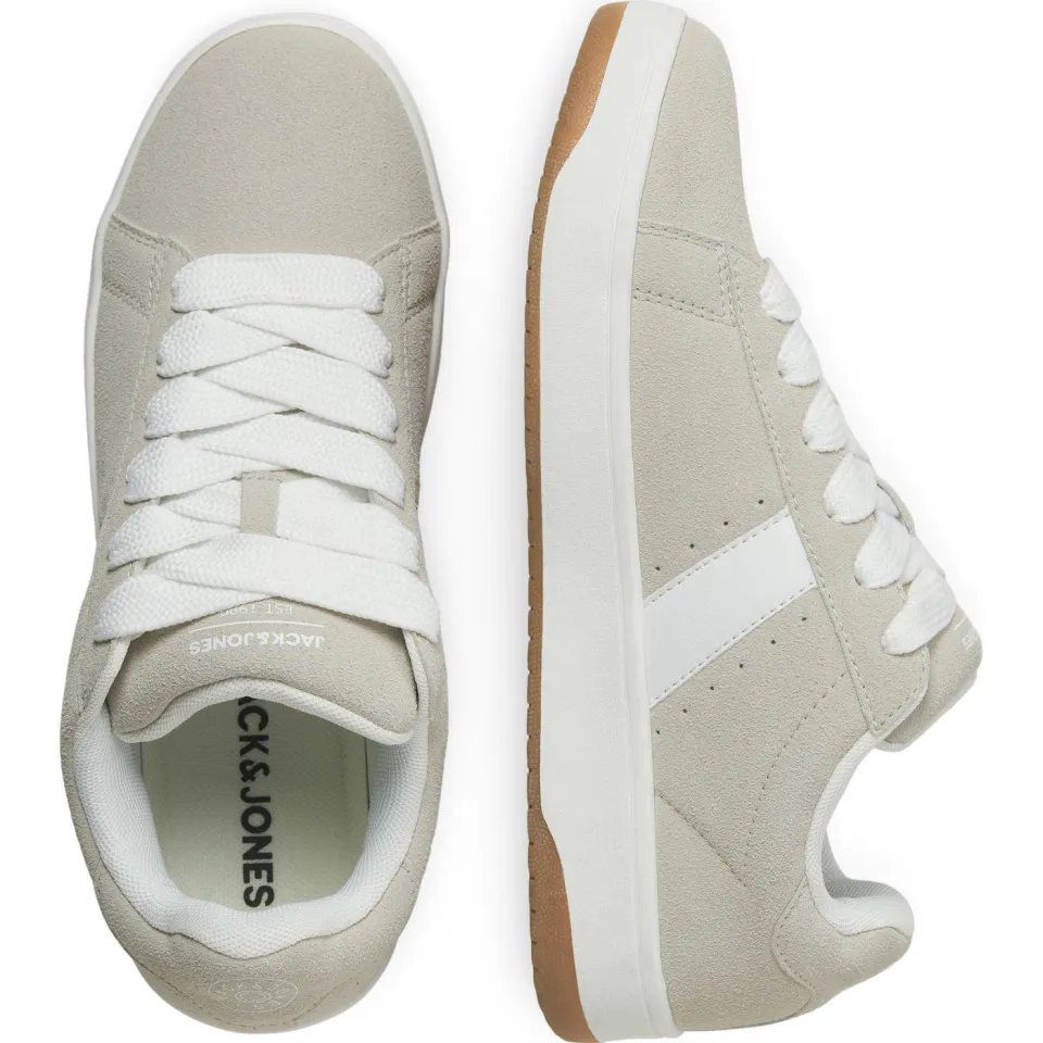 Jack & Jones Jfwmiles Syn Suede suède sneakers - beige, foto 2