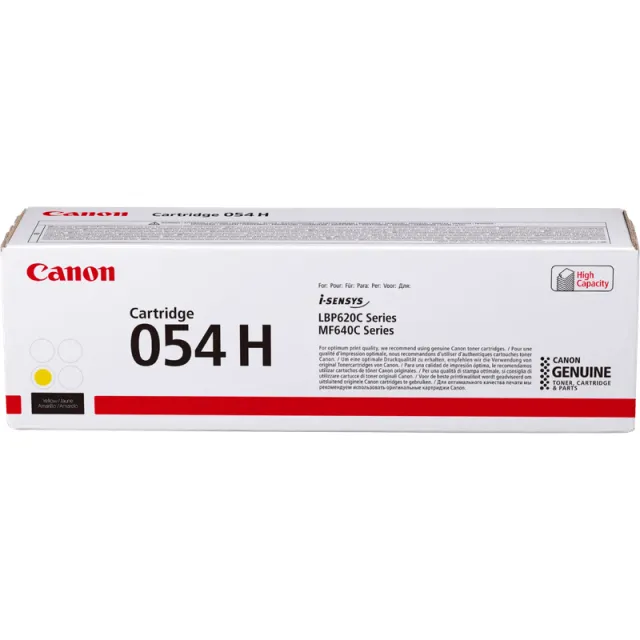 Canon Tonercartridge canon 054h geel