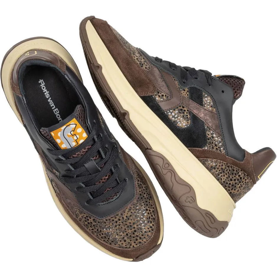 Floris Van Bommel Holli 01.01 leren sneakers - bruin, foto 5