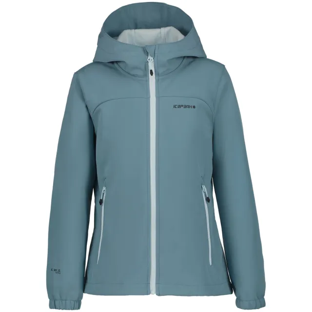 Icepeak Kobryn JR softshell jas lichtblauw
