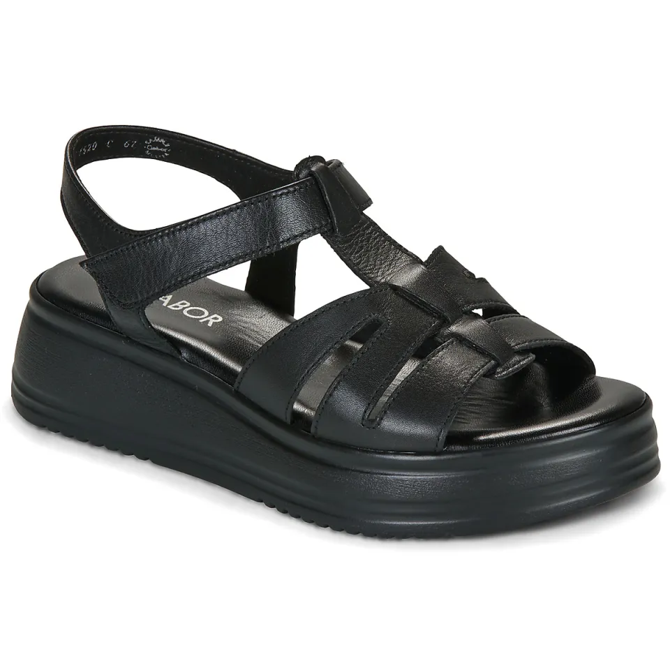 Gabor ROSE sleehak sandalen zwart, foto 2