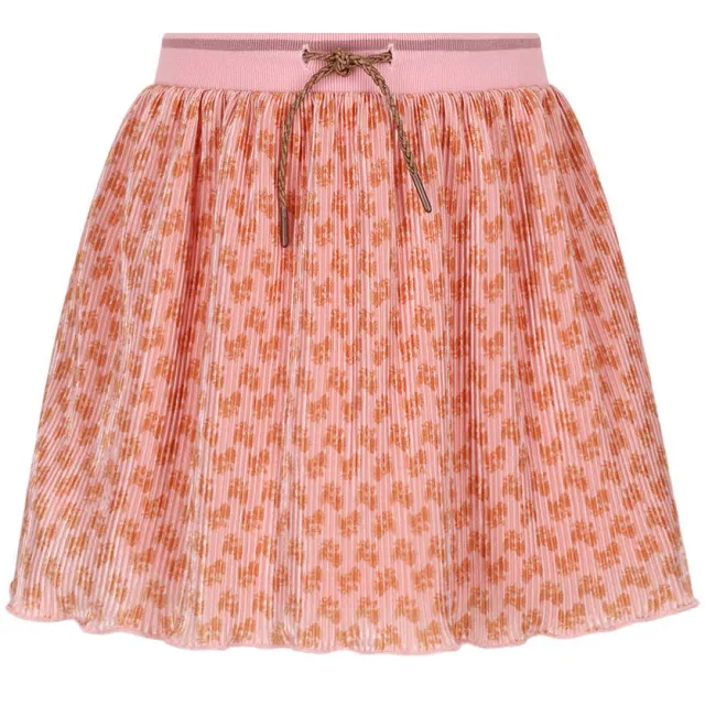 Nono Nima Indian Flower plissé rok roze, foto 2