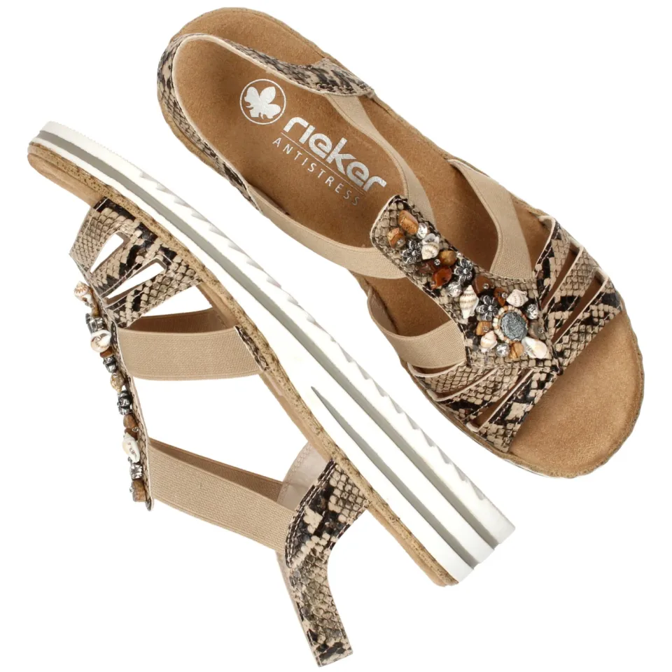 Rieker sandalen beige, foto 5