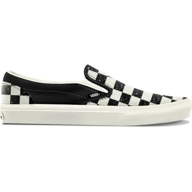 Vans Slip-On Checkerboard katoenen geruite sneakers - zwart/wit