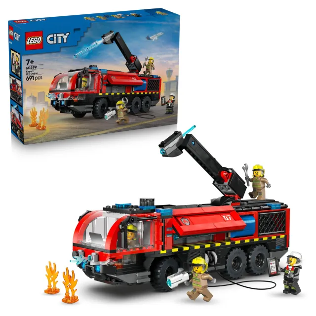 Lego City Luchthaven brandweertruck 60499, foto 2