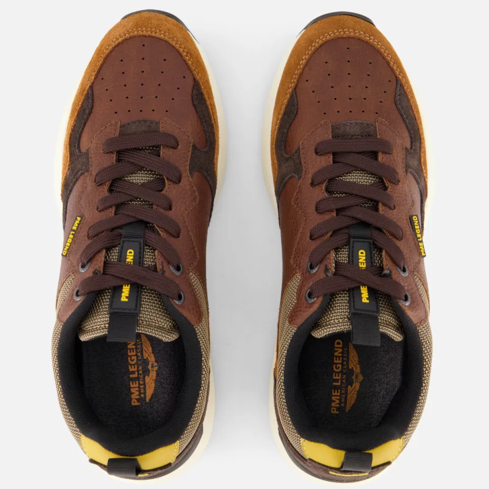 PME Legend Notcher sneakers bruin, foto 4