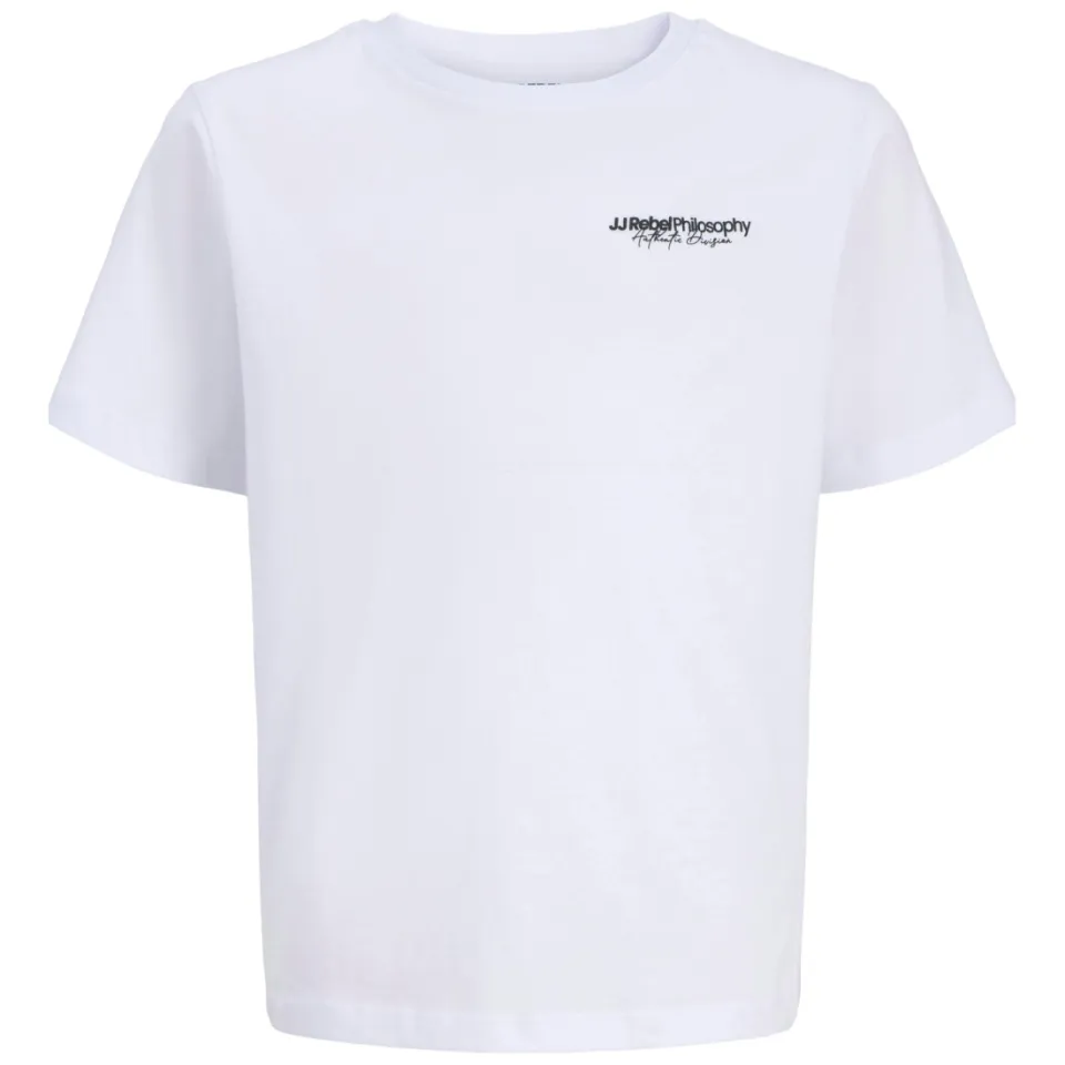 JJ Rebel T-shirt wit, foto 2