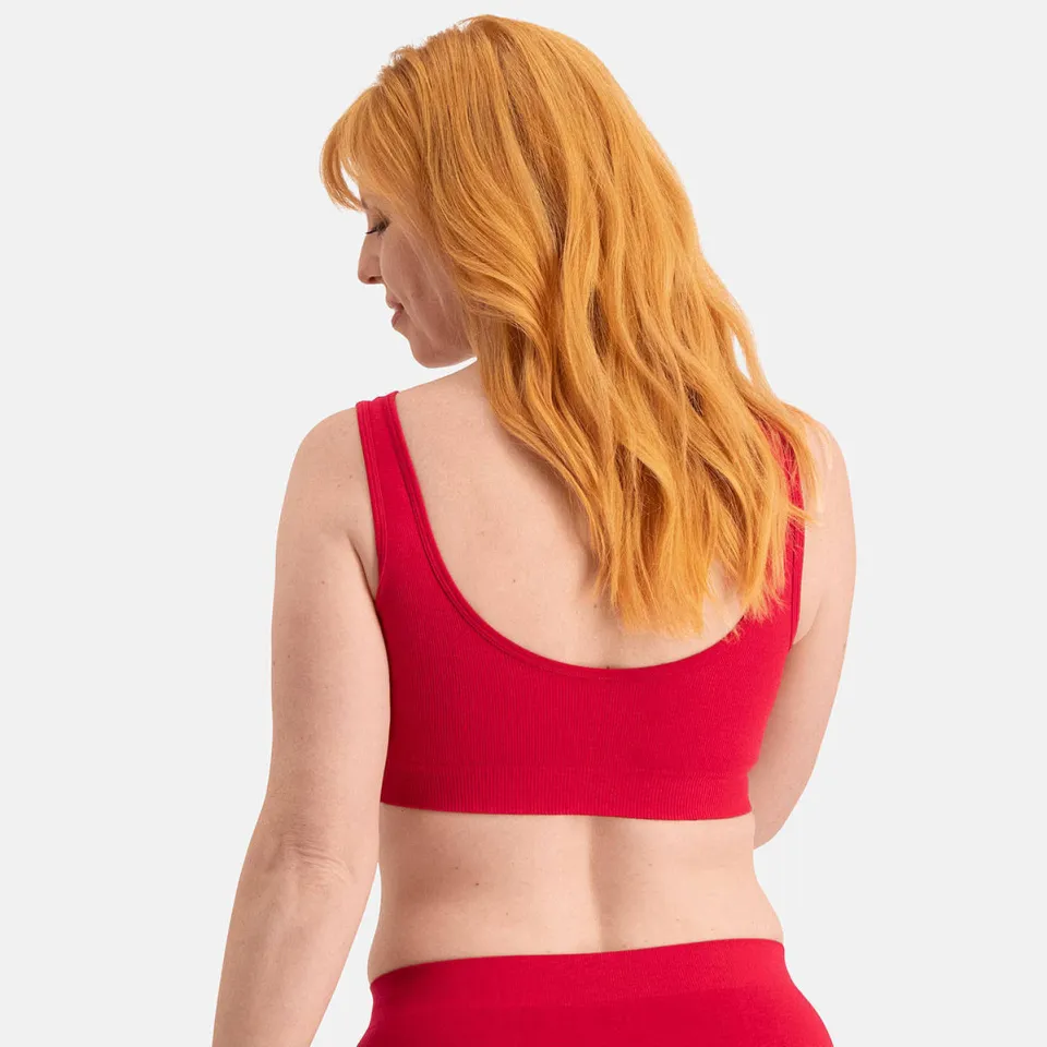 Bamboo Basics Fleur voorgevormde bh top rood, foto 4