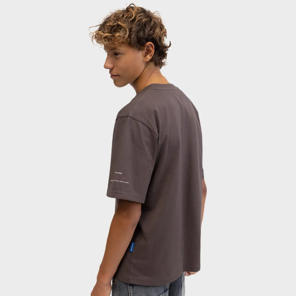 Redefined Rebel Benny t-shirt donkergrijs, foto 5