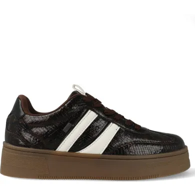 POSH by Poelman Sneakers lilly 31 donker Bruin