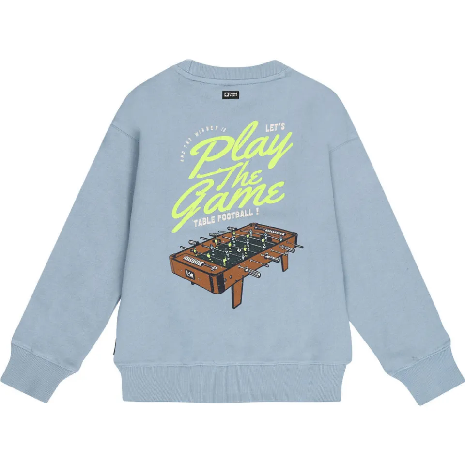 Tumble 'n Dry sweater met backprint - lichtblauw, foto 3
