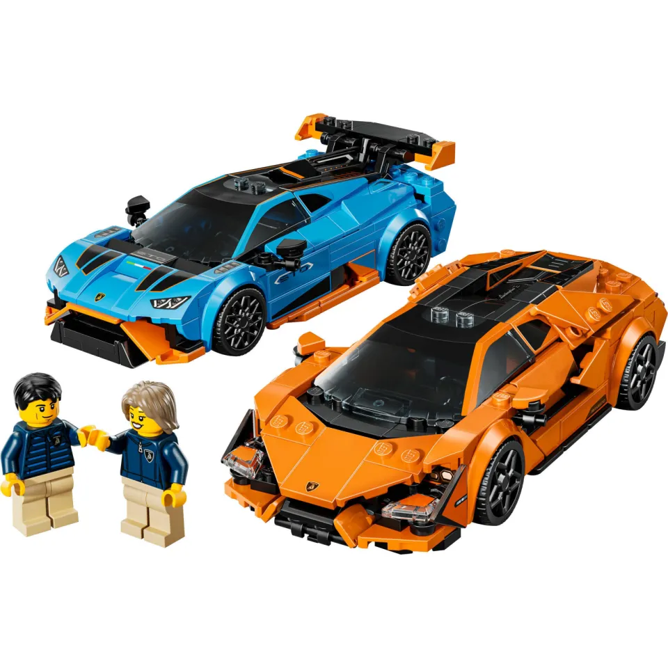 Lego Speed Champions Lamborghini Revuelto en Huracán STO 77238, foto 4