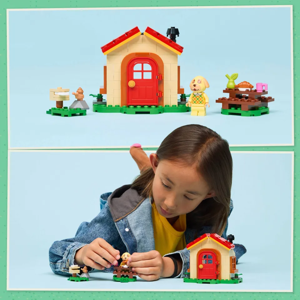 Lego Animal Crossing Goldies knusse huisje 77058, foto 3
