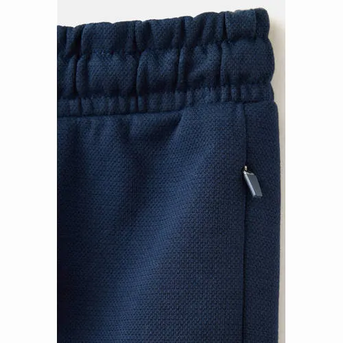 Mango wide leg joggingbroek donkerblauw, foto 5
