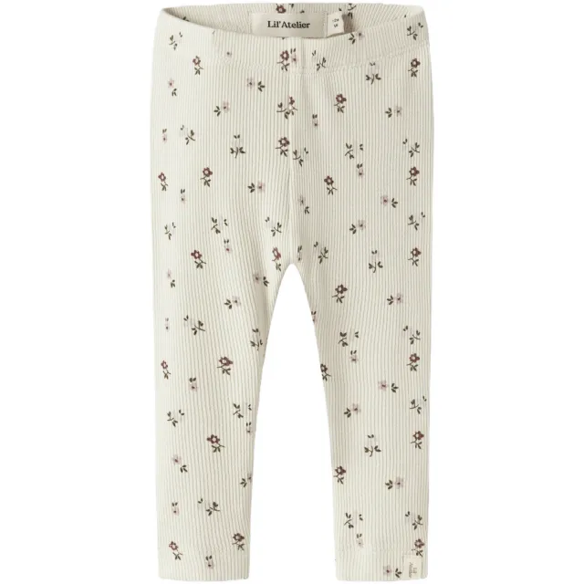 Lil' Atelier BABY regular fit legging ecru