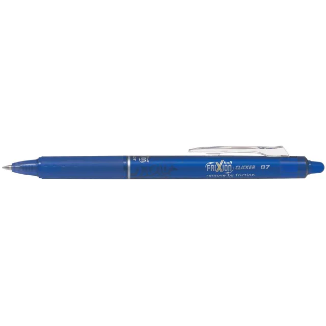 Pilot FriXion Clicker rollerpen blauw