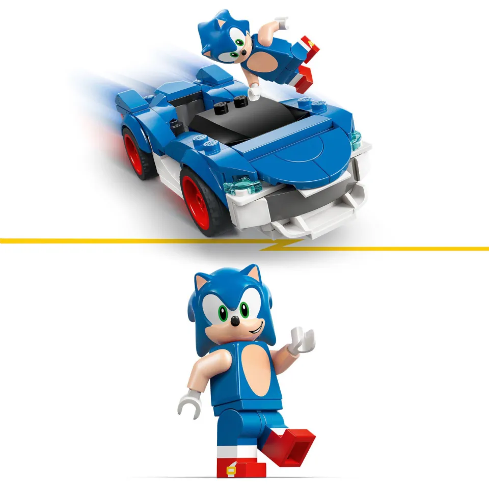 Lego Sonic the Hedgehog Sonic: Speedster Lightning Bouwpakket 77117, foto 6