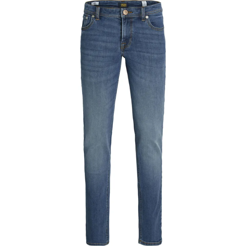 Jack & Jones JUNIOR low waist slim fit jeans dark blue denim, foto 2