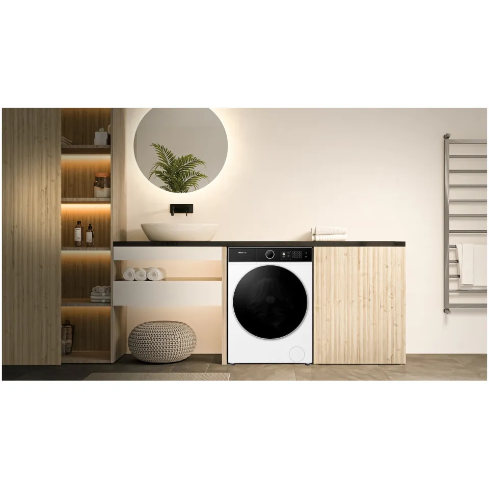Hisense WF5I8043BWF wasmachine wit, foto 2