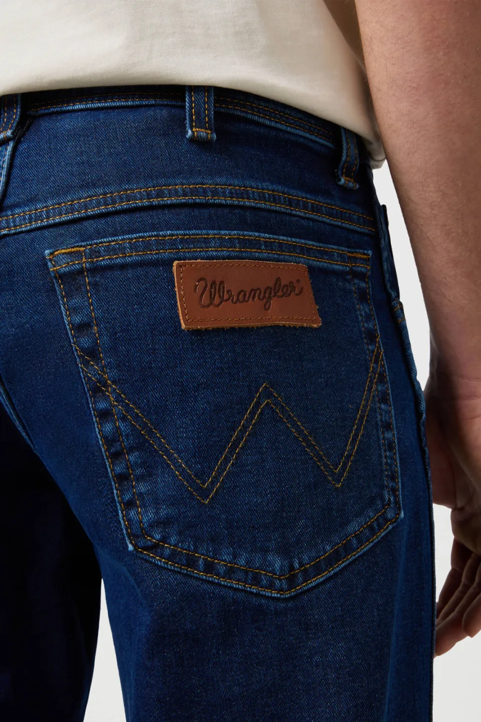 Wrangler regular fit jeans Texas dark stone, foto 5