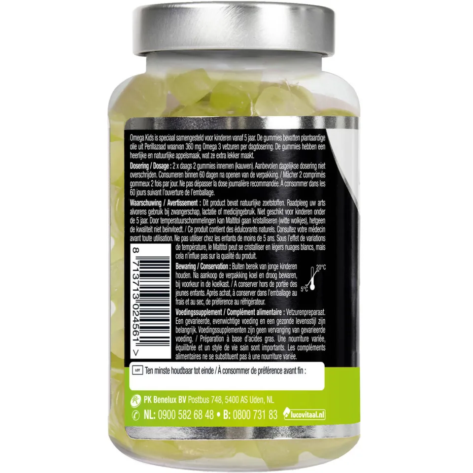 Lucovitaal Omega 3 Kids gummies, foto 2