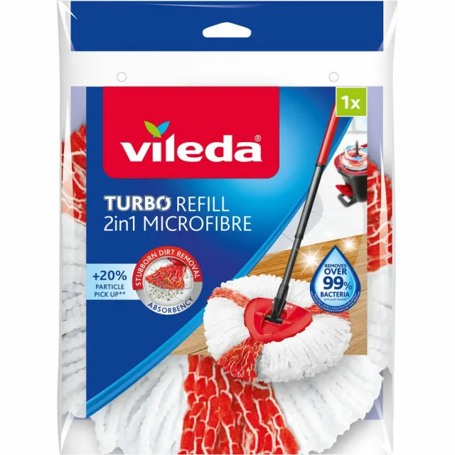 Vileda Turbo 2-in-1 Navulling wit