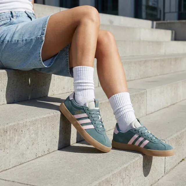 Adidas VL Court 3.0 sneakers blauwgroen