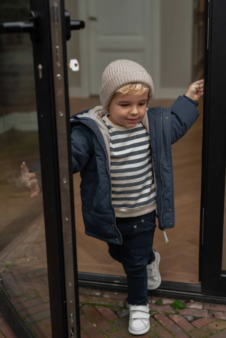 Dirkje winterparka donkerblauw, foto 6