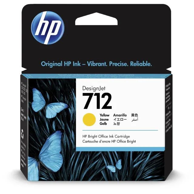Hp 712 29 ml Geel Origineel
