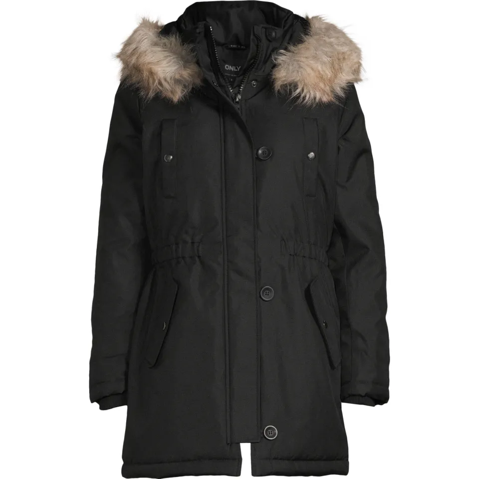 Only Oniris winterparka zwart, foto 3