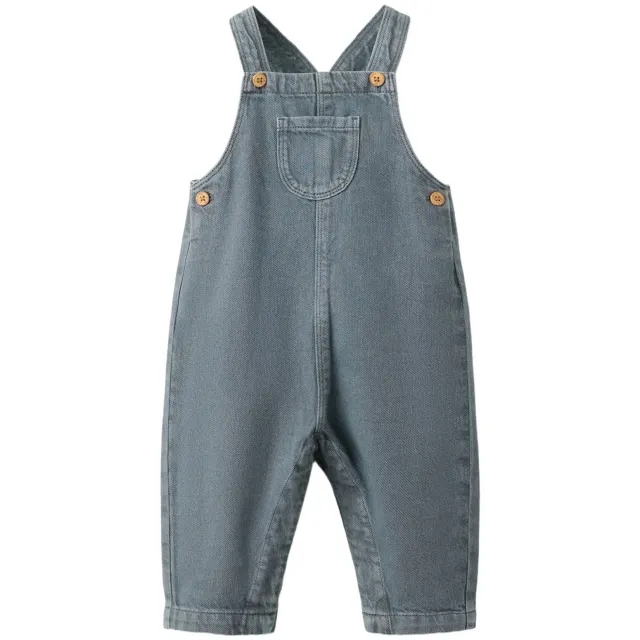 Mango Kids tuinbroek blauw
