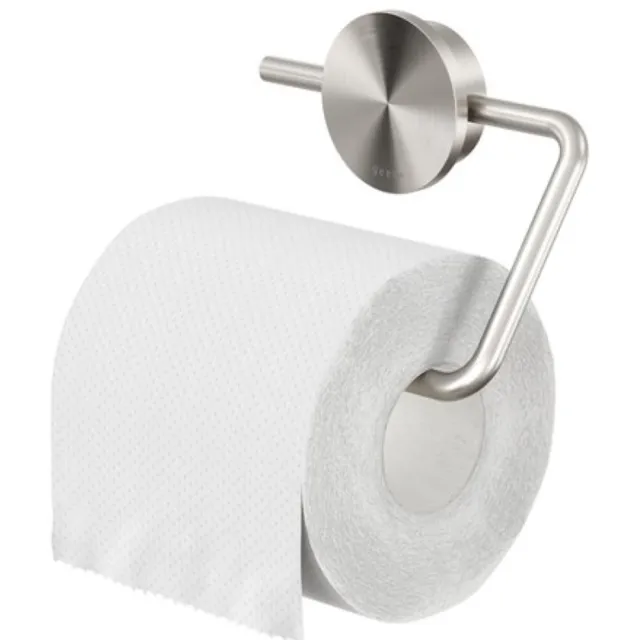 Geesa Opal toiletrolhouder zonder klep RVS geborsteld