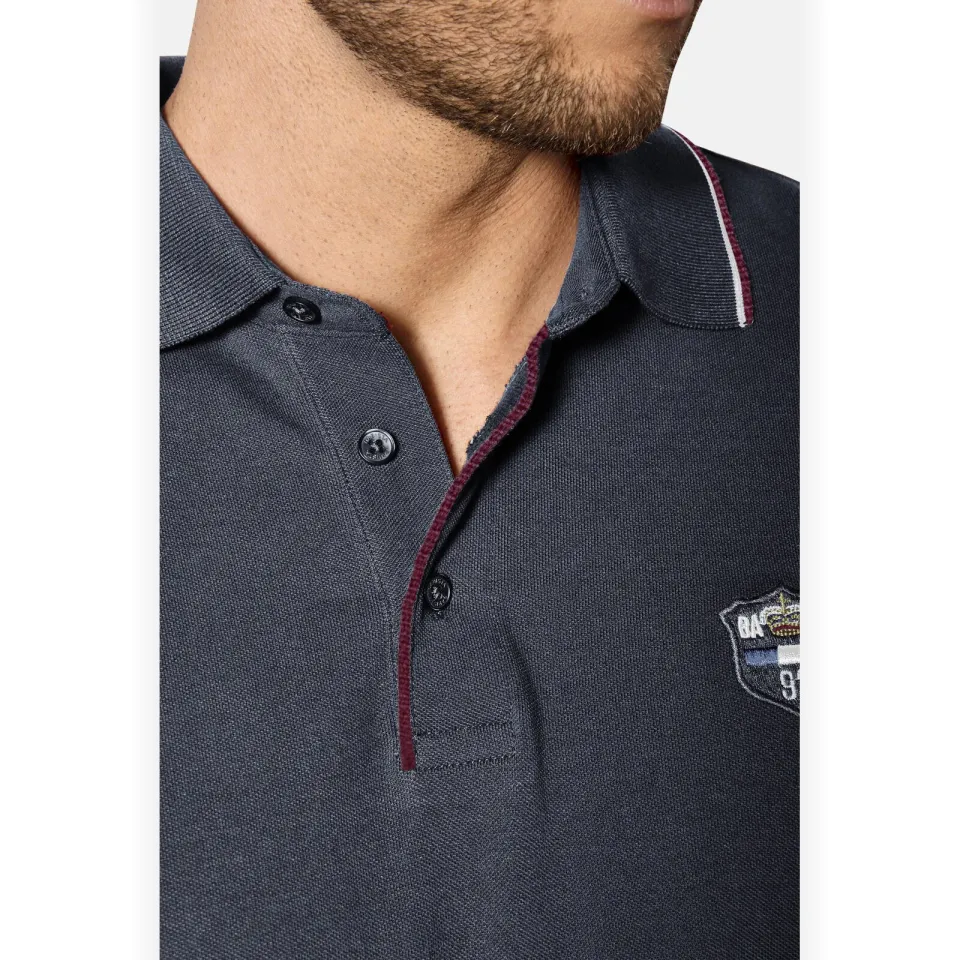 Babista MILANVETZO regular fit polo Plus Size - donkerblauw, foto 4