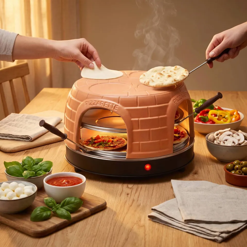 Emerio Pizzarette pizzamaker terracotta, foto 4