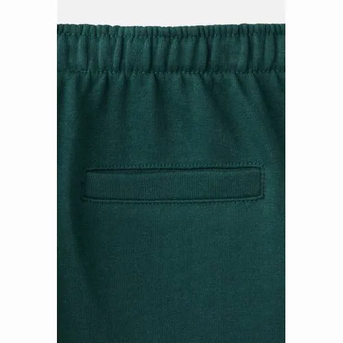 Mango Kids wide leg joggingbroek donkergroen, foto 3