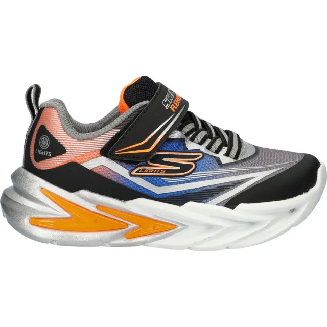 Skechers S Lights Flex-Glow Ultra chunky sneakers met lichtjes zwart/oranje Zwart multi