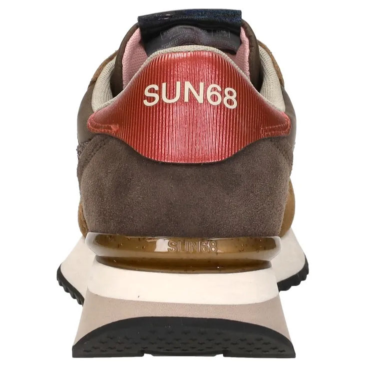 Sun68 Stargirl Glitter Logo sneakers bruin, foto 6