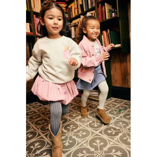 Daily7 rechtvallende sweater met backprint - grijs, foto 4