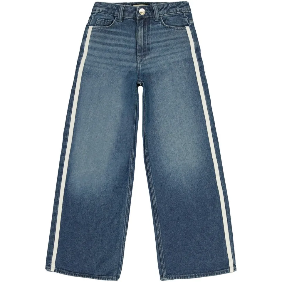 Raizzed wide leg jeans - mid blue stone, foto 2