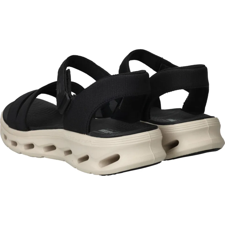 Skechers Go Walk Glide slip-ins sandalen zwart, foto 3
