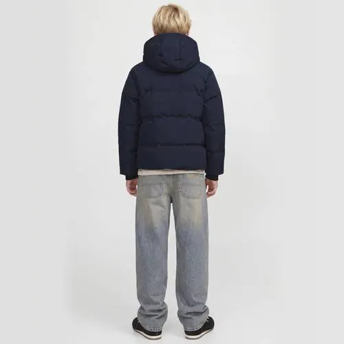 Jack & Jones pufferjas marineblauw, foto 3