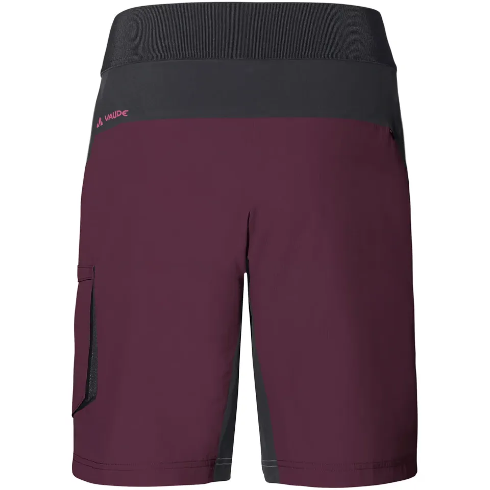 Vaude Qimsa Shorty fietsbroek purper, foto 3