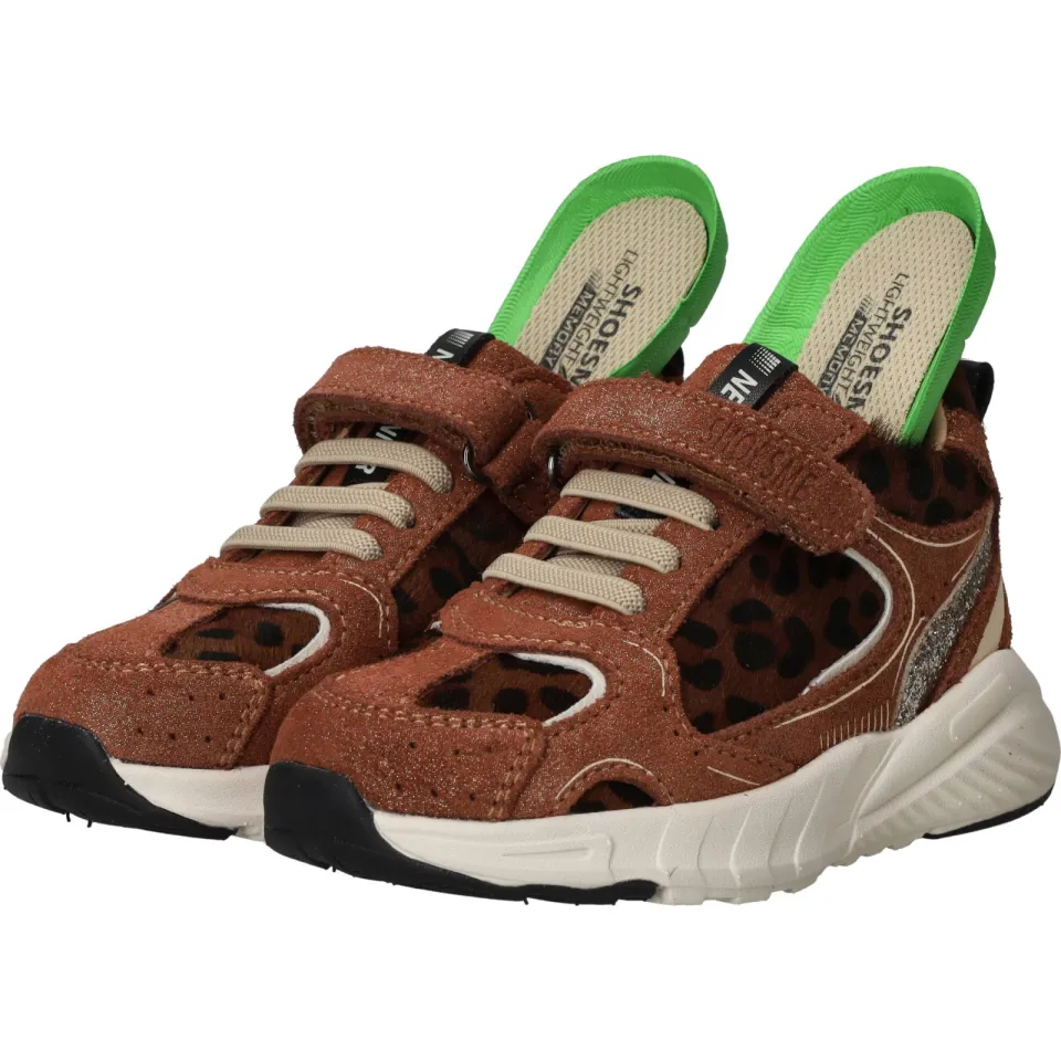 Shoesme lightweight sneakers bruin, foto 6