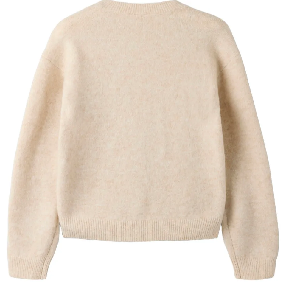NAME IT KIDS gebreide trui - beige, foto 3